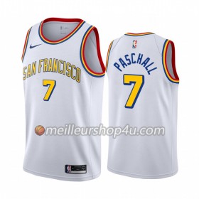 Maillot Basket Homme Golden State Warriors Eric Paschall 7 2019-20 Nike Classic Edition Swingman